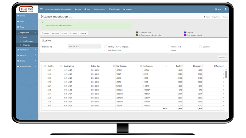 Imports your data