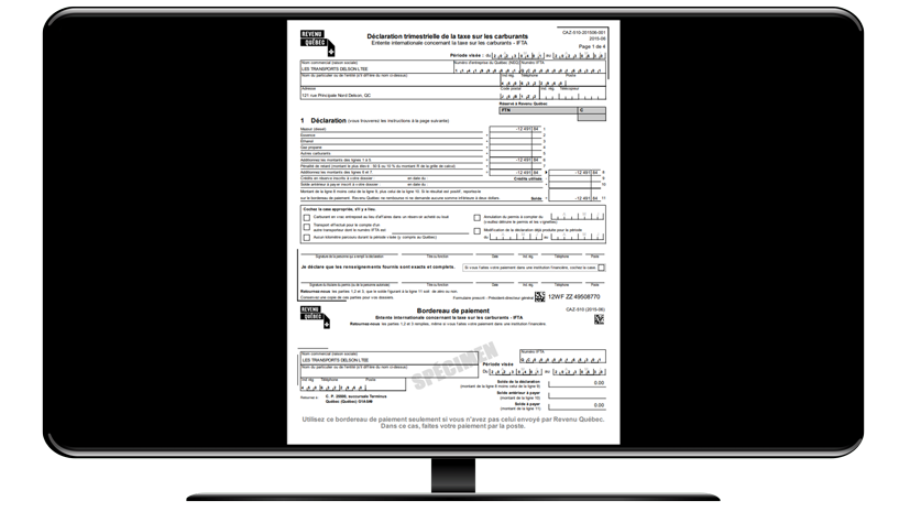 Generates IFTA reports